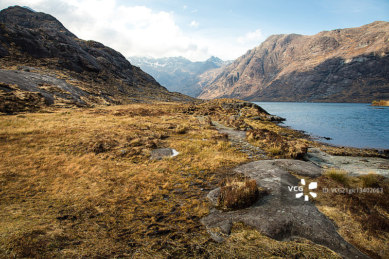 科鲁斯克湖图片素材