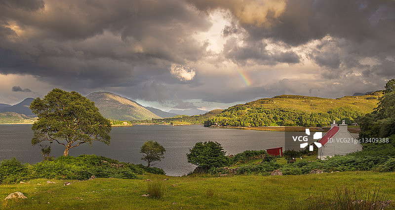 托里登湖泊图片素材