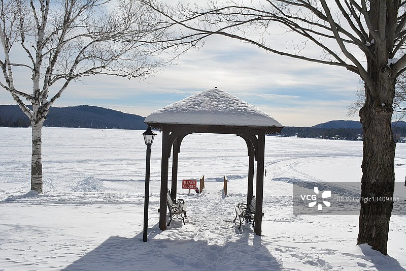今日海滩关闭图片素材