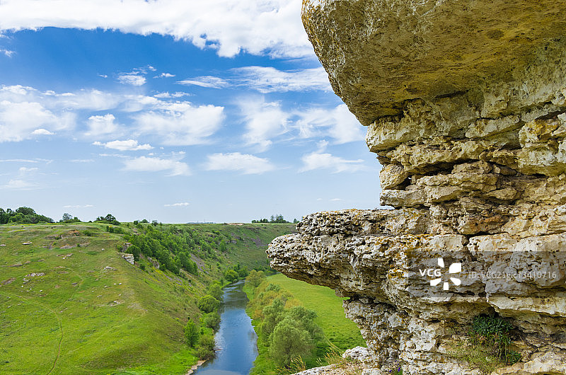 利佩茨克沃戈尔河峡谷，俄罗斯图片素材