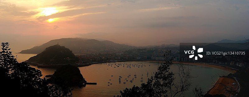 多诺斯蒂亚圣塞巴斯蒂安图片素材