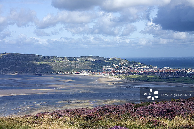 在康威及其山脉周围散步图片素材