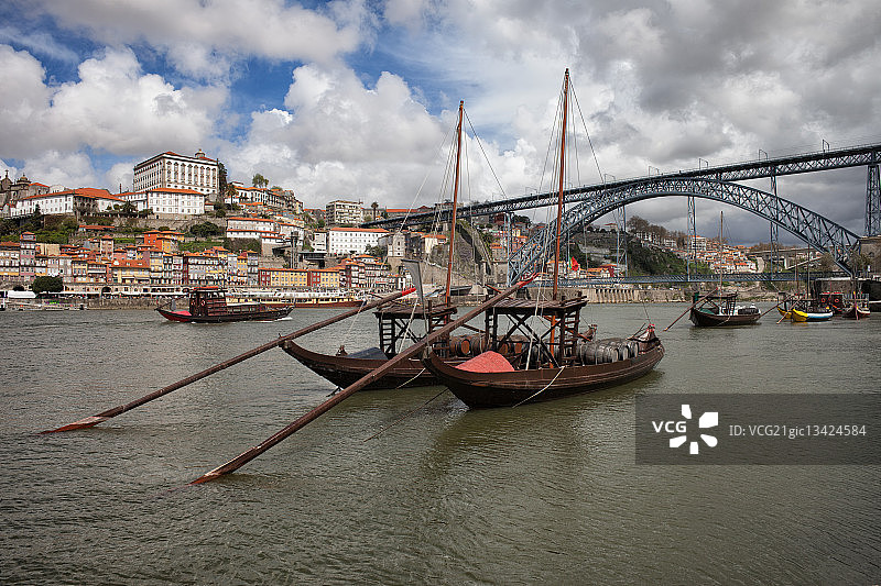 如画般的葡萄牙波尔图老城图片素材