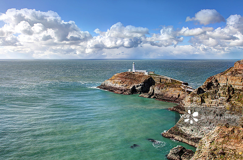 南栈灯塔图片素材