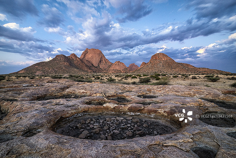 纳米比亚斯皮茨科佩的井图片素材