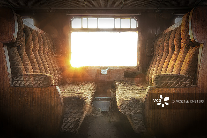 火车车厢内部图片素材