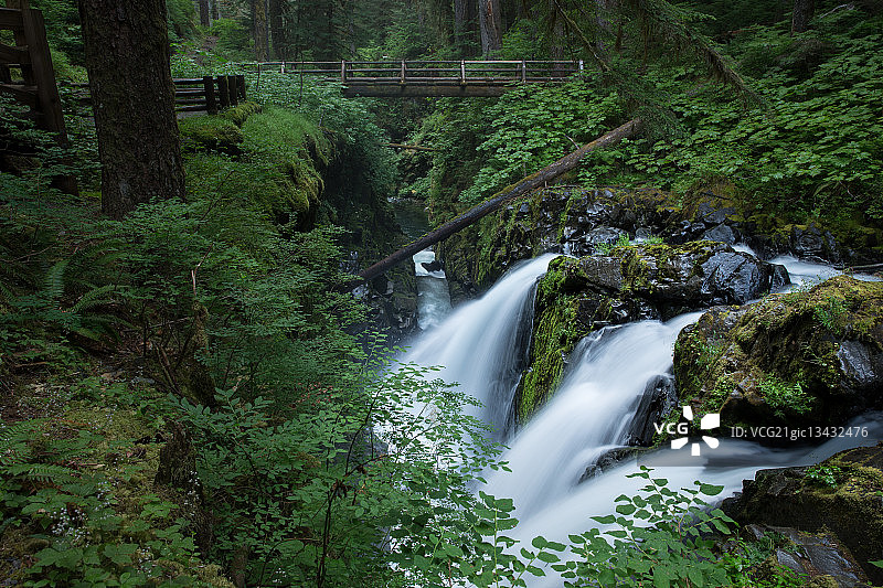 索尔杜克瀑布图片素材