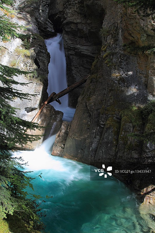 下瀑布图片素材