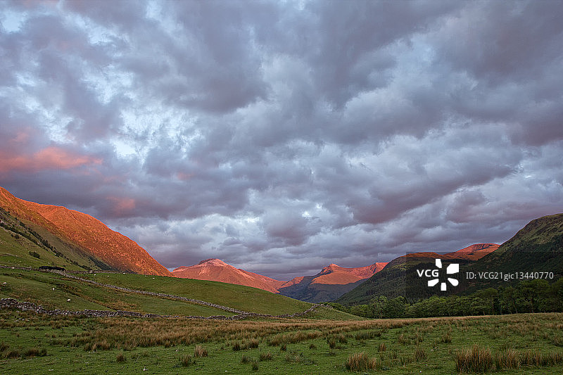 苏格兰高地图片素材