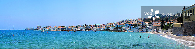 斯佩采斯岛全景图片素材