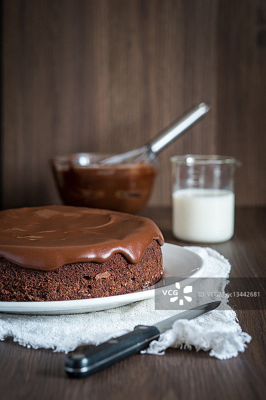 糖霜姜饼蛋糕图片素材