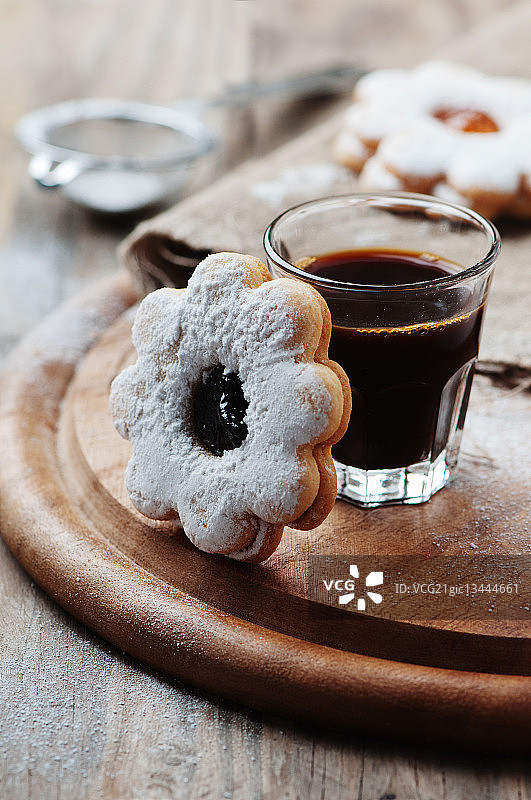 意大利果酱饼干图片素材