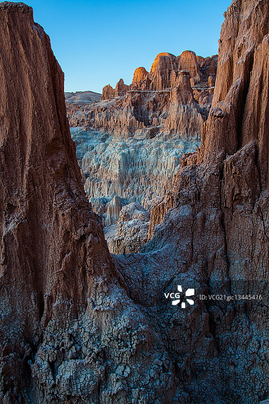 美国内华达州大盆地国家公园山脉风光图片素材