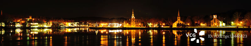 马洪湾全景图片素材