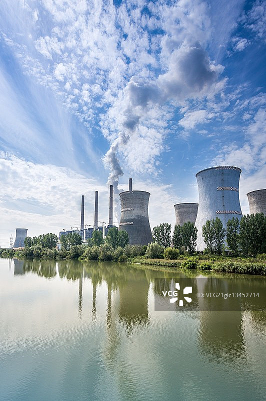 图尔切尼火力发电站，罗马尼亚图片素材