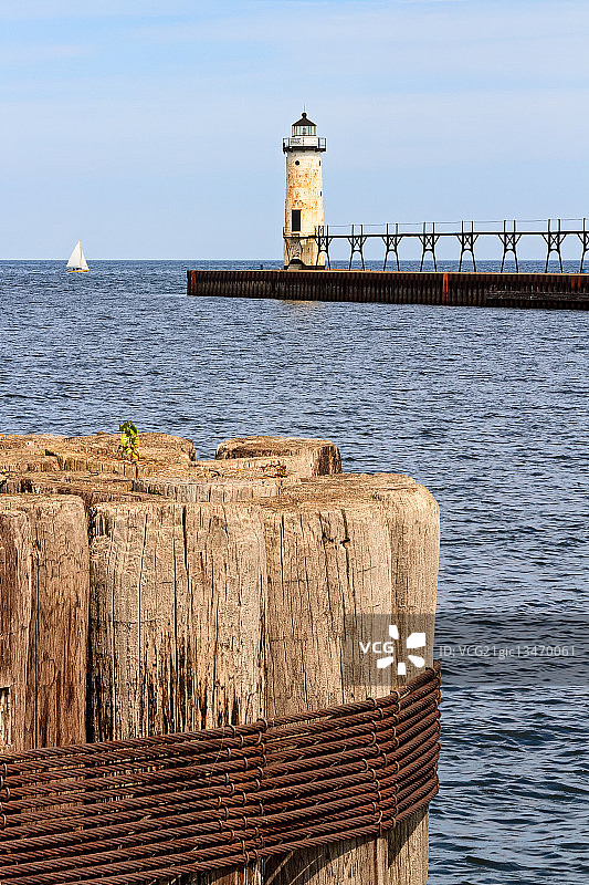 马尼斯蒂灯塔图片素材