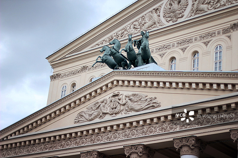 俄罗斯莫斯科大剧院图片素材