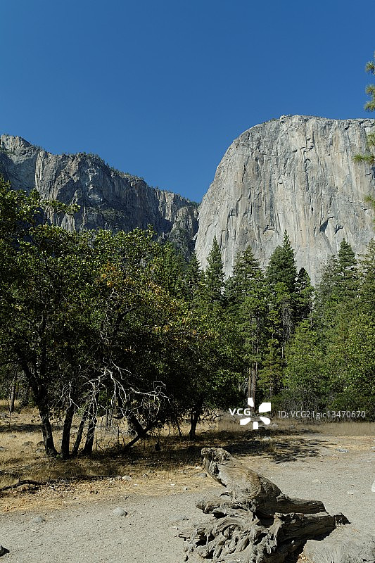 前往优胜美地山谷图片素材