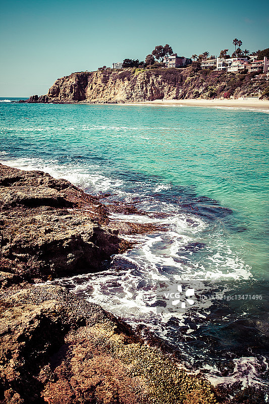 拉古纳海滩的早晨图片素材