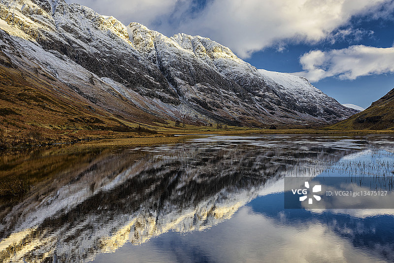 格伦科的倒影图片素材
