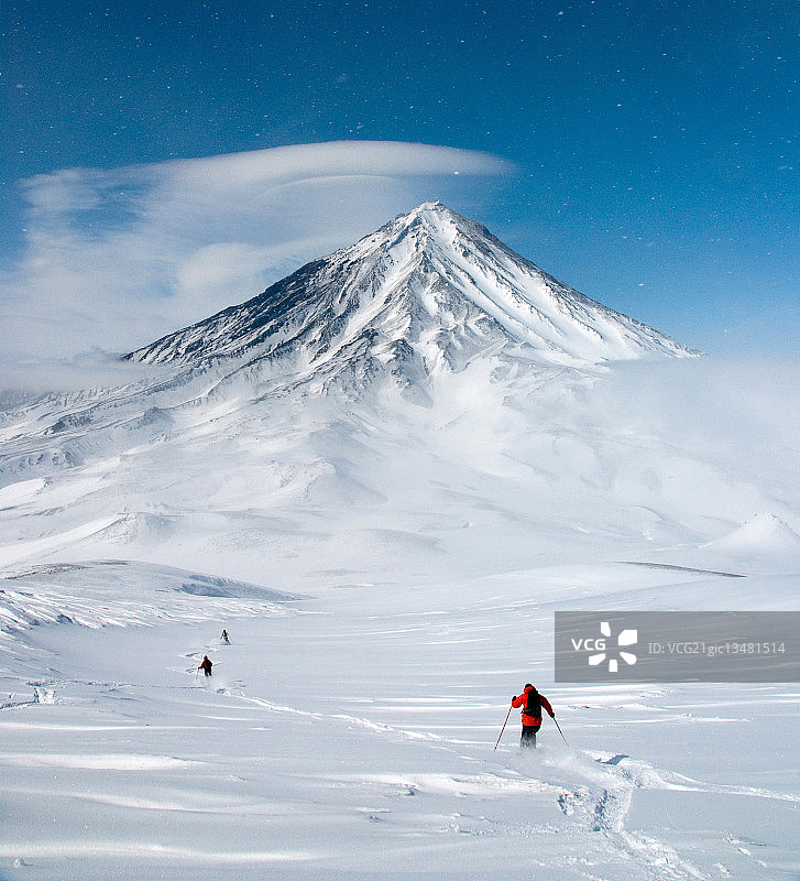科里亚克火山图片素材