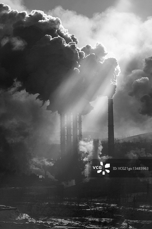 马格尼托哥尔斯克钢铁厂，俄罗斯车里雅宾斯克州马格尼托哥尔斯克图片素材