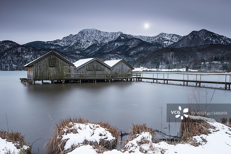 科赫尔湖图片素材