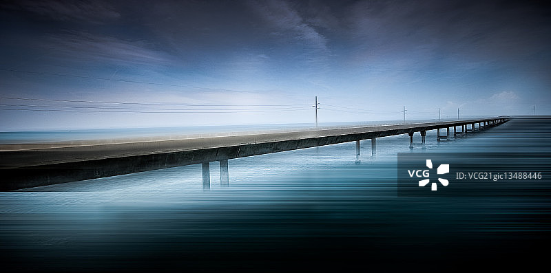 美国佛罗里达州七英里大桥图片素材