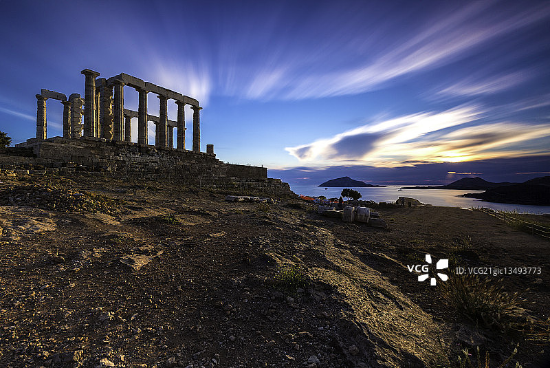 波塞冬神庙图片素材