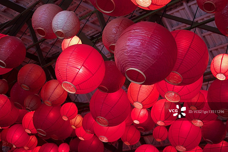 红色纸灯笼图片素材