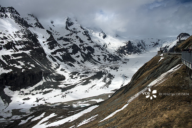 奥地利帕斯泰泽冰川图片素材