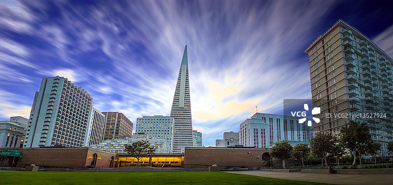 旧金山Transamerica金字塔图片素材