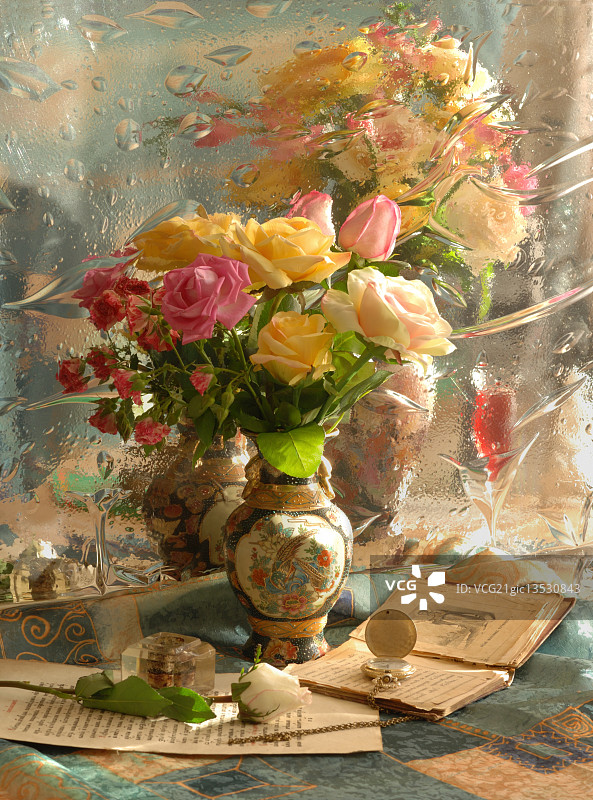 葡萄酒杯静物-4图片素材