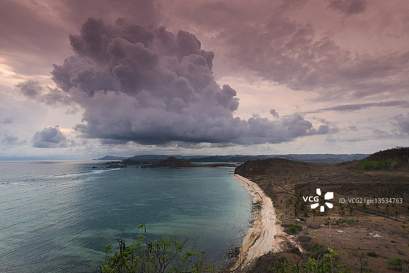 龙目岛海滩风光图片素材