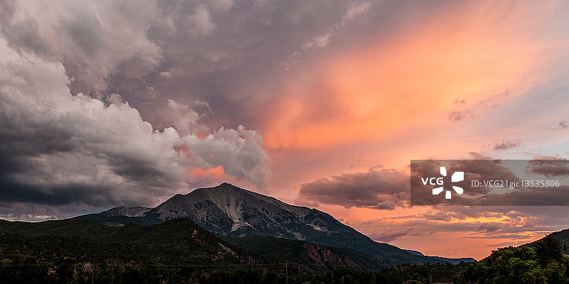 索普瑞斯山图片素材