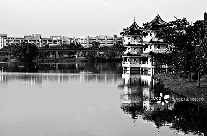 中国园林一隅图片素材