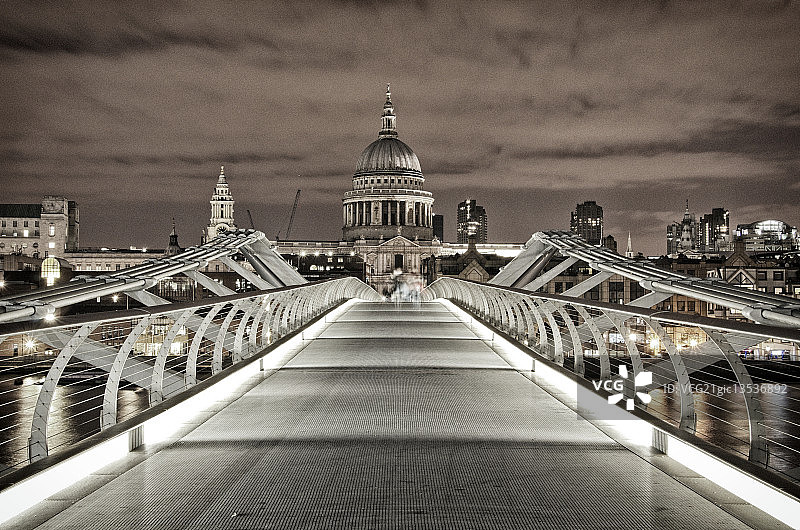 千禧桥图片素材