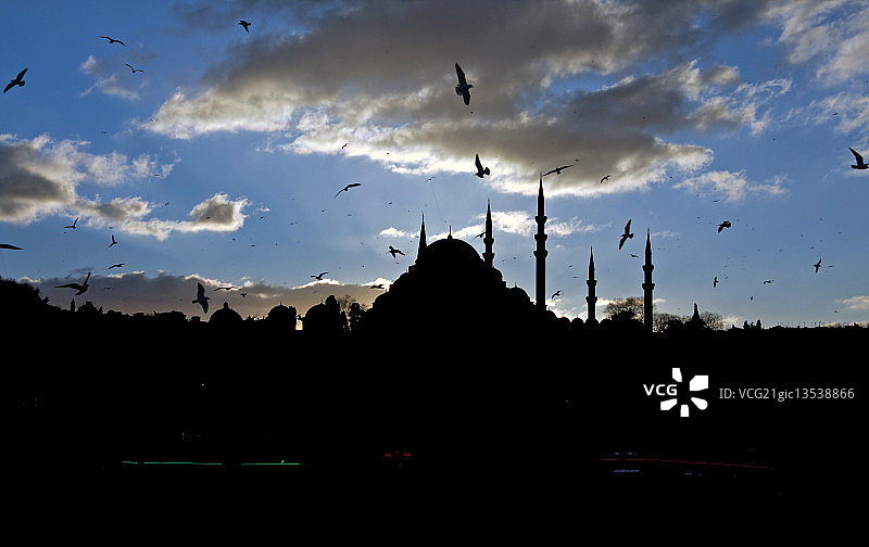 土耳其希什利区中东风光图片素材