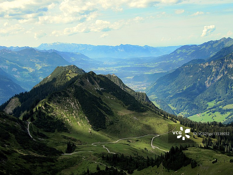 美丽的福拉尔贝格州图片素材