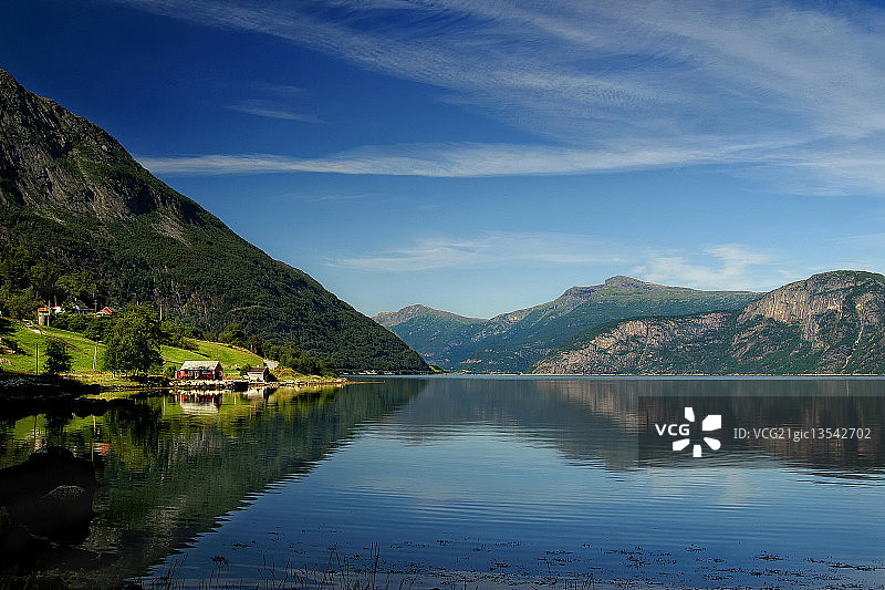 艾于尔兰峡湾图片素材