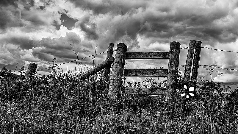 旧大门图片素材