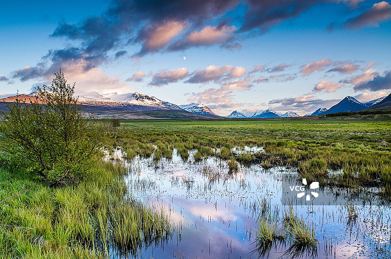 冰岛阿克雷里图片素材