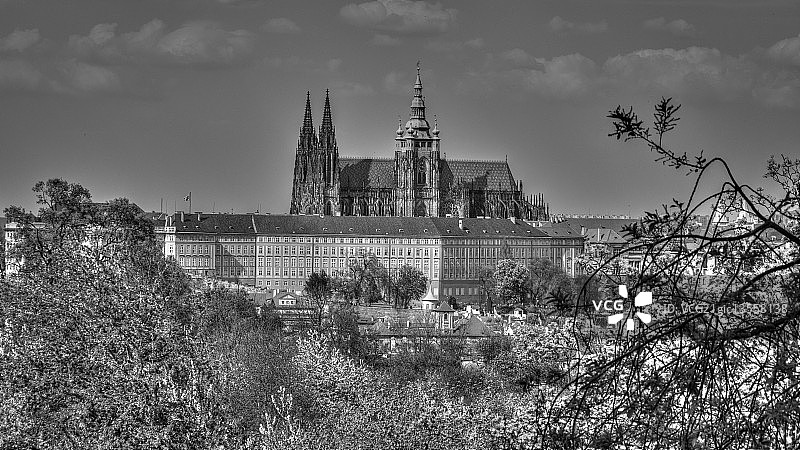 布拉格城堡图片素材