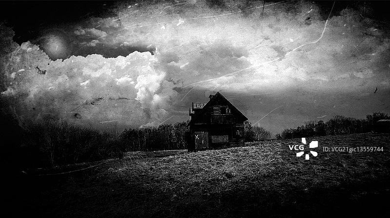 废弃的房子图片素材