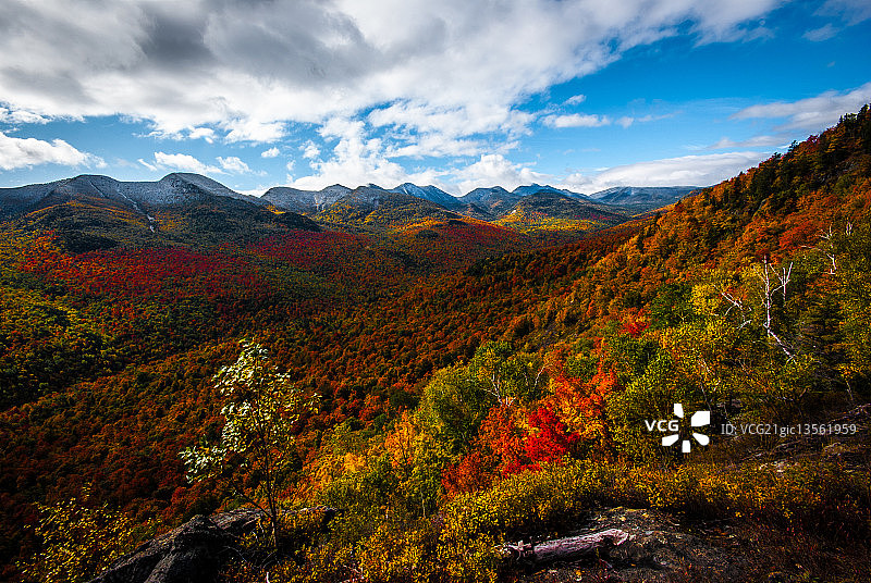 约翰布鲁克山谷的秋天图片素材