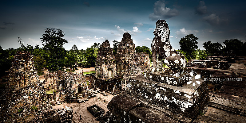 柬埔寨圣 Pre Rup 寺图片素材
