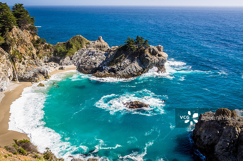 比克斯比大桥风光图片素材