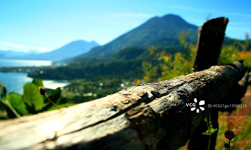 阿蒂特兰湖，危地马拉图片素材