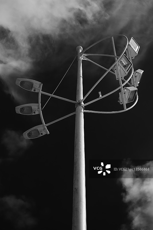 路灯杆图片素材