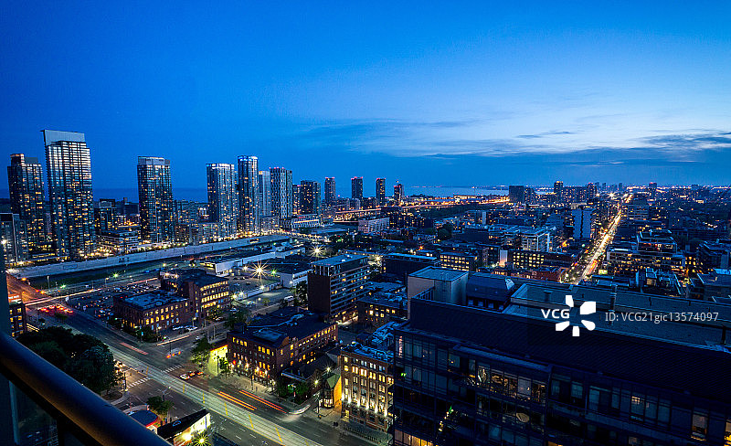多伦多黄昏图片素材